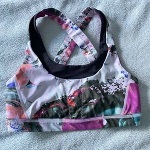 Lululemon Multicoloured Sports Bra